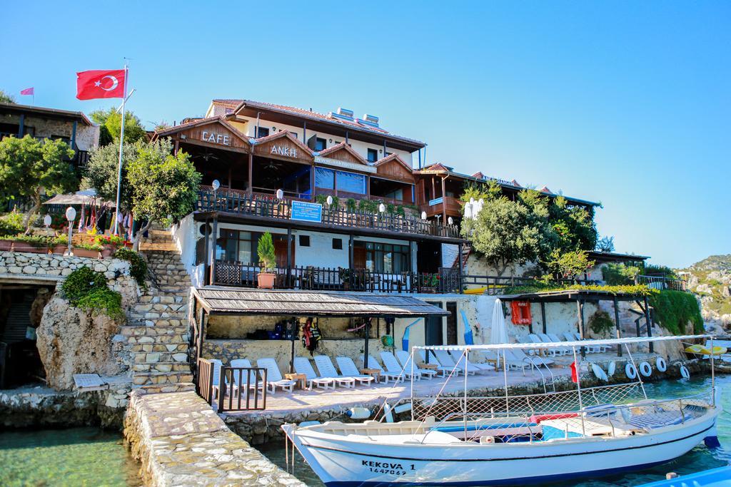 Ankh Pension Kaleucagız Eksteriør bilde